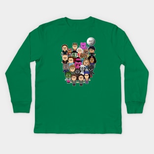 THE MIGHTY BOOSH Kids Long Sleeve T-Shirt